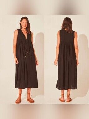 Daughters Of India Aalia Dress Black
